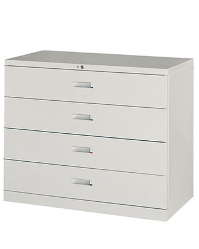 3-22四層式小抽屜鋼製公文櫃