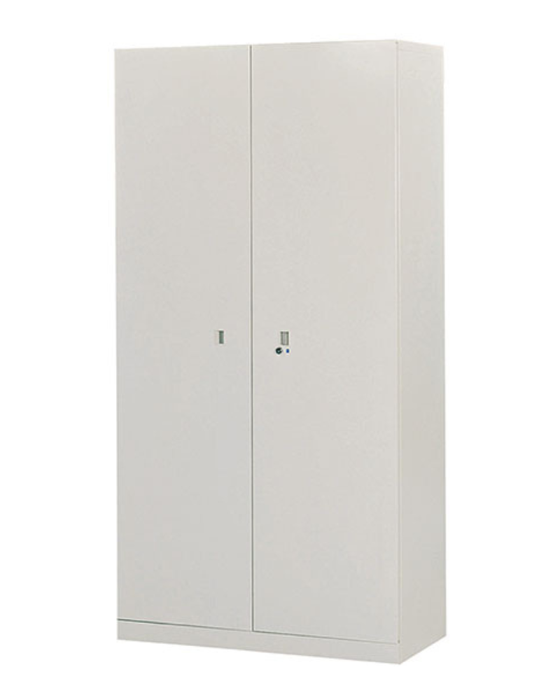 3-1雙開門單人鋼製衣櫃